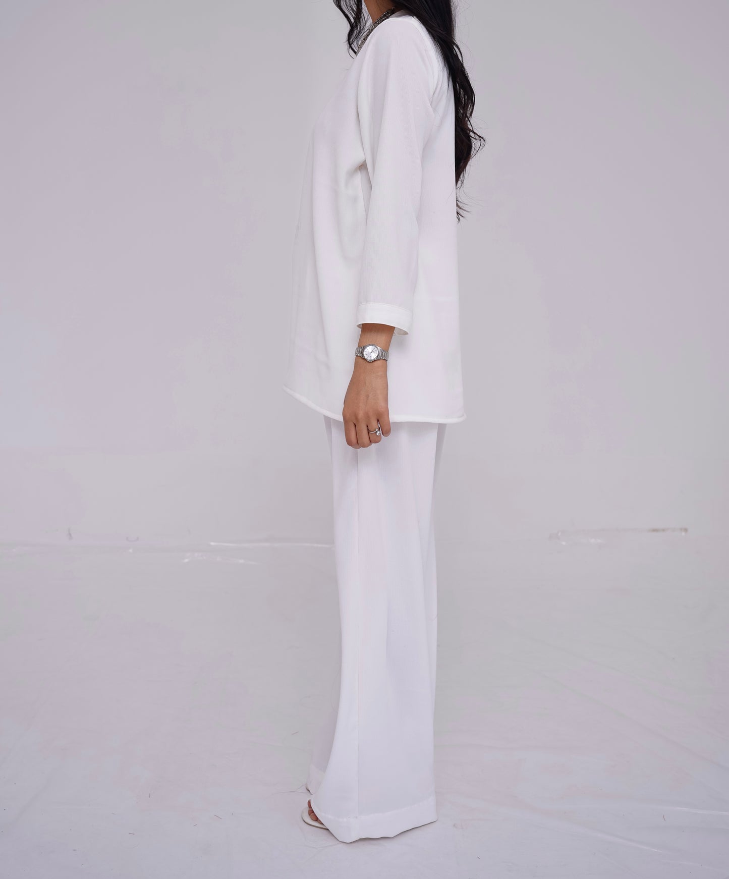 Soft White Premium Coord Set