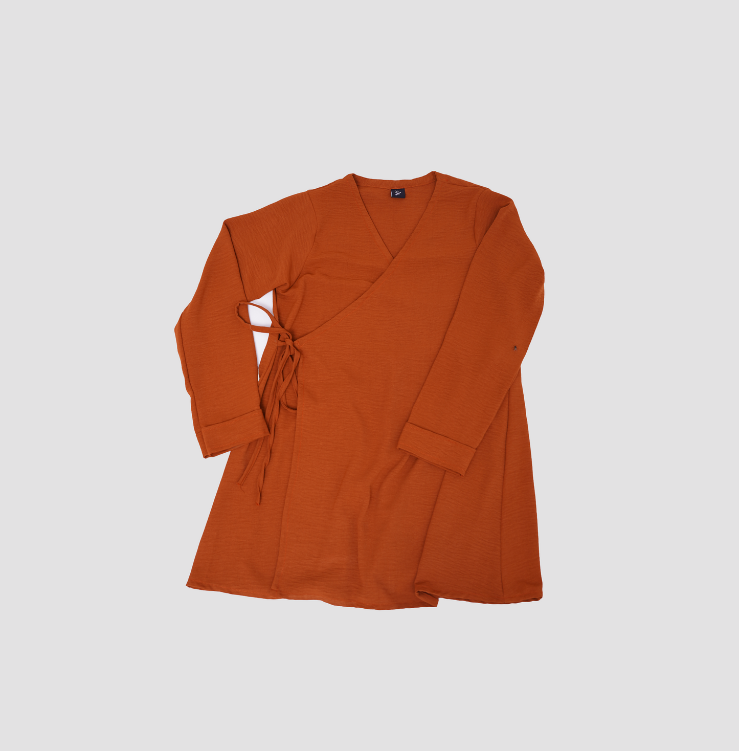 Rust Orange Stylish Top Shirt