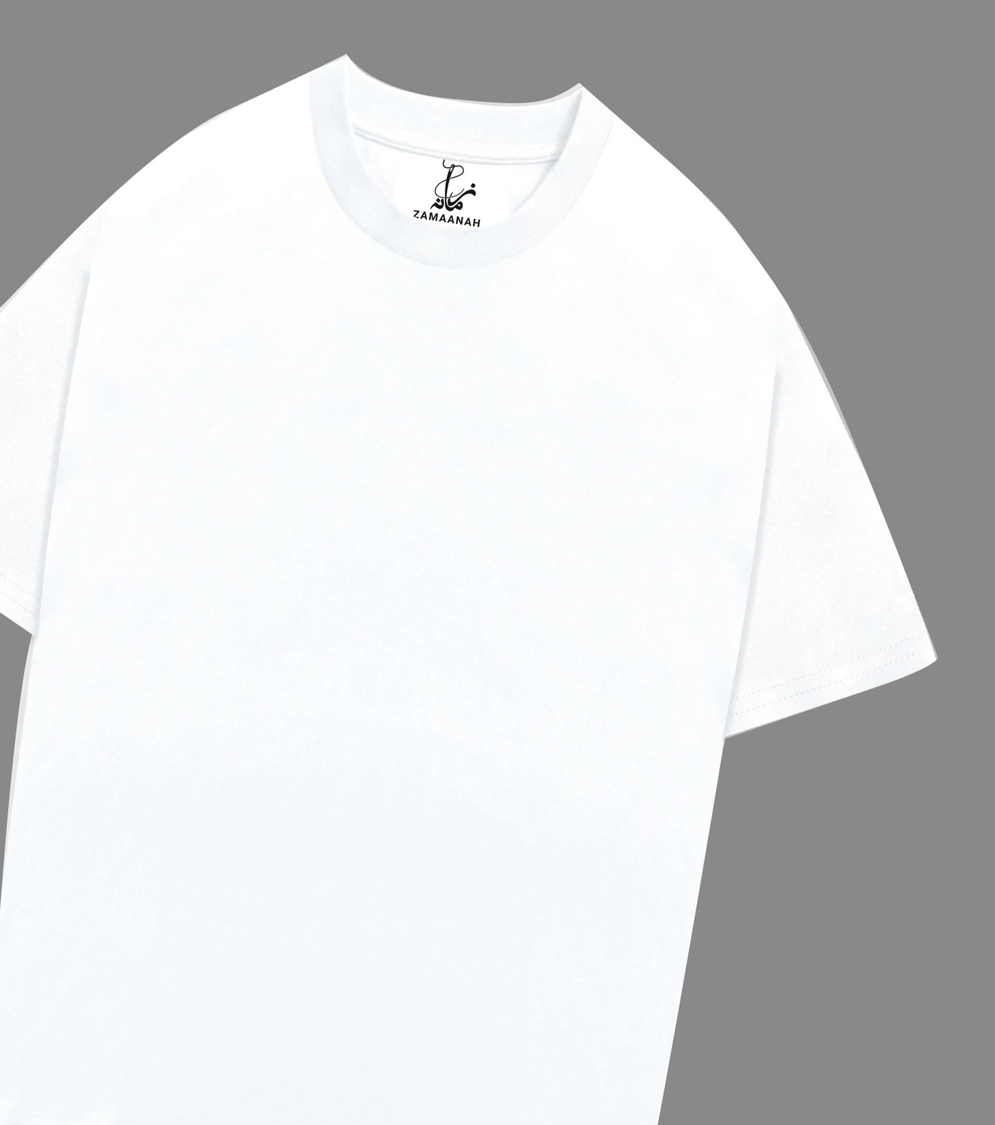 PLAIN FIT WHITE T-SHIRT