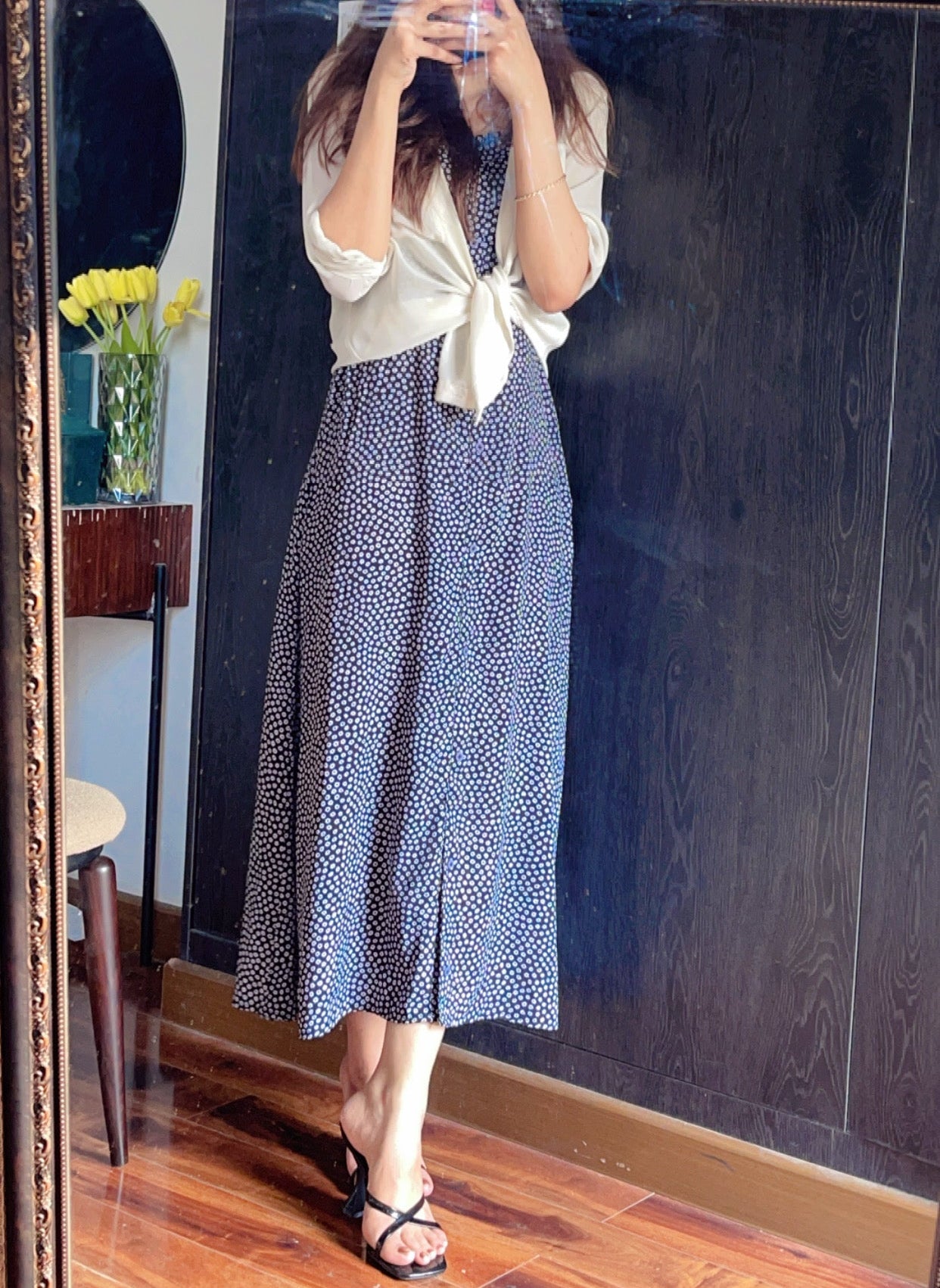 Polka Dots Long Dress
