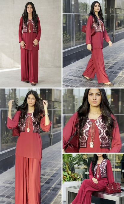 Maroon Heritage Set
