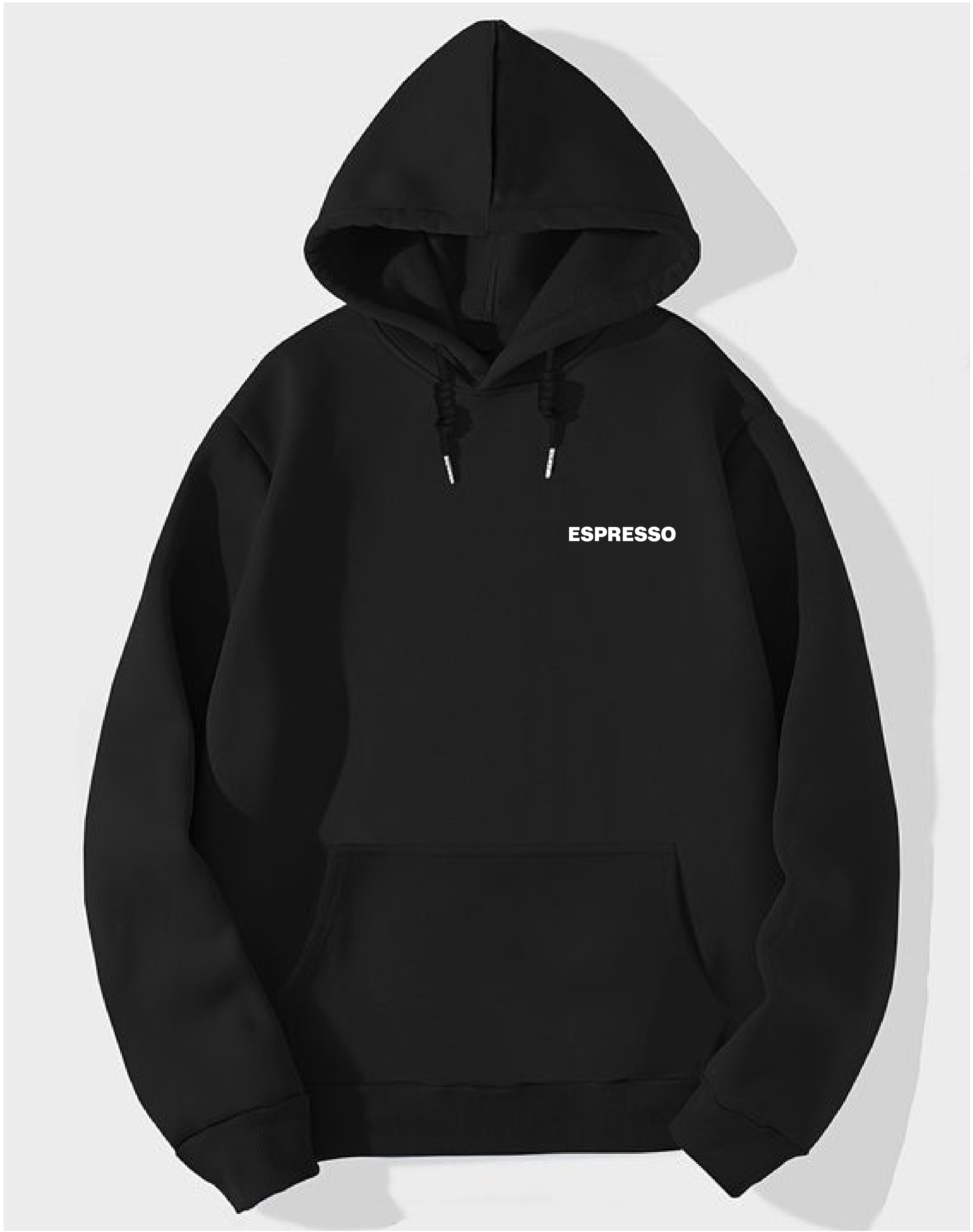 black hoodie