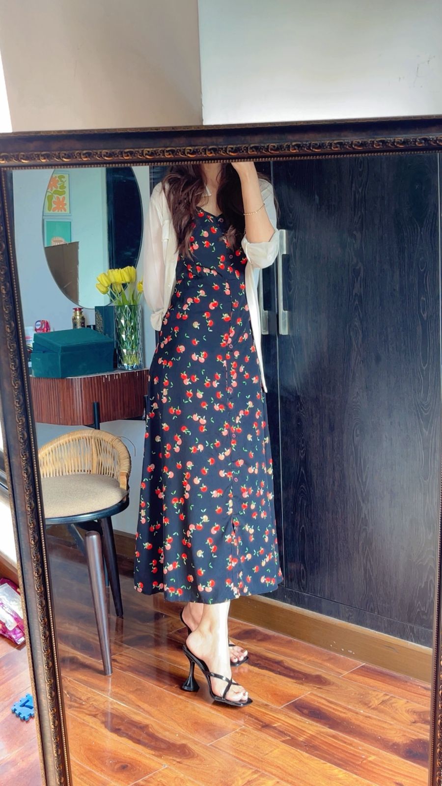 Cherry Red Long Dress