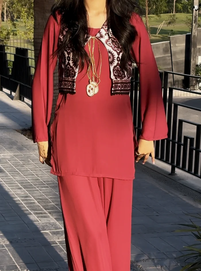 Maroon Heritage Set